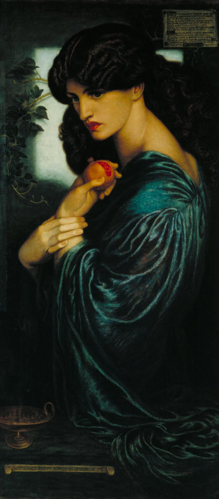 Proserpine, Dante Gabriel Rossetti