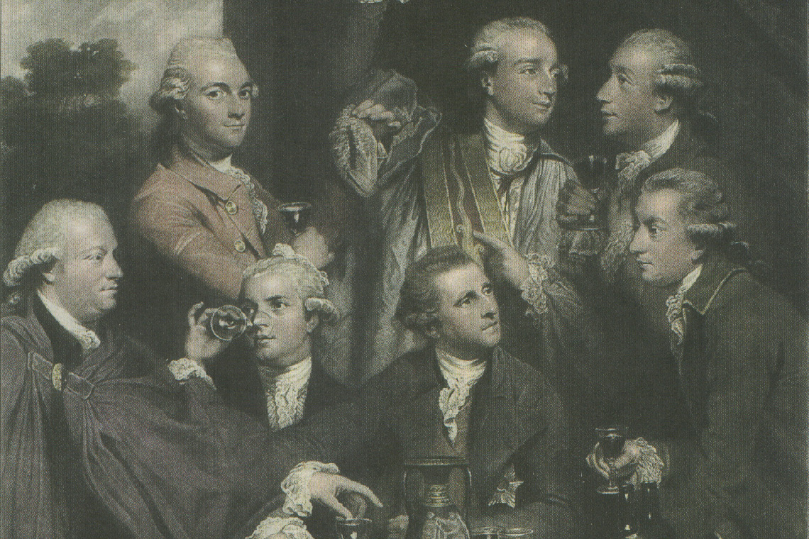 Sir Joshua Reynolds, "The Dilettanti Society No. 2 Portrait" (1777-79).