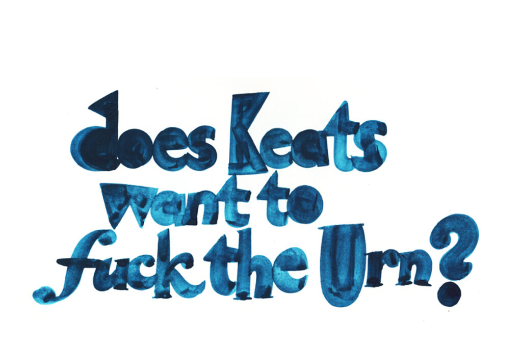 John Keats Getting It On a Grecian Urn